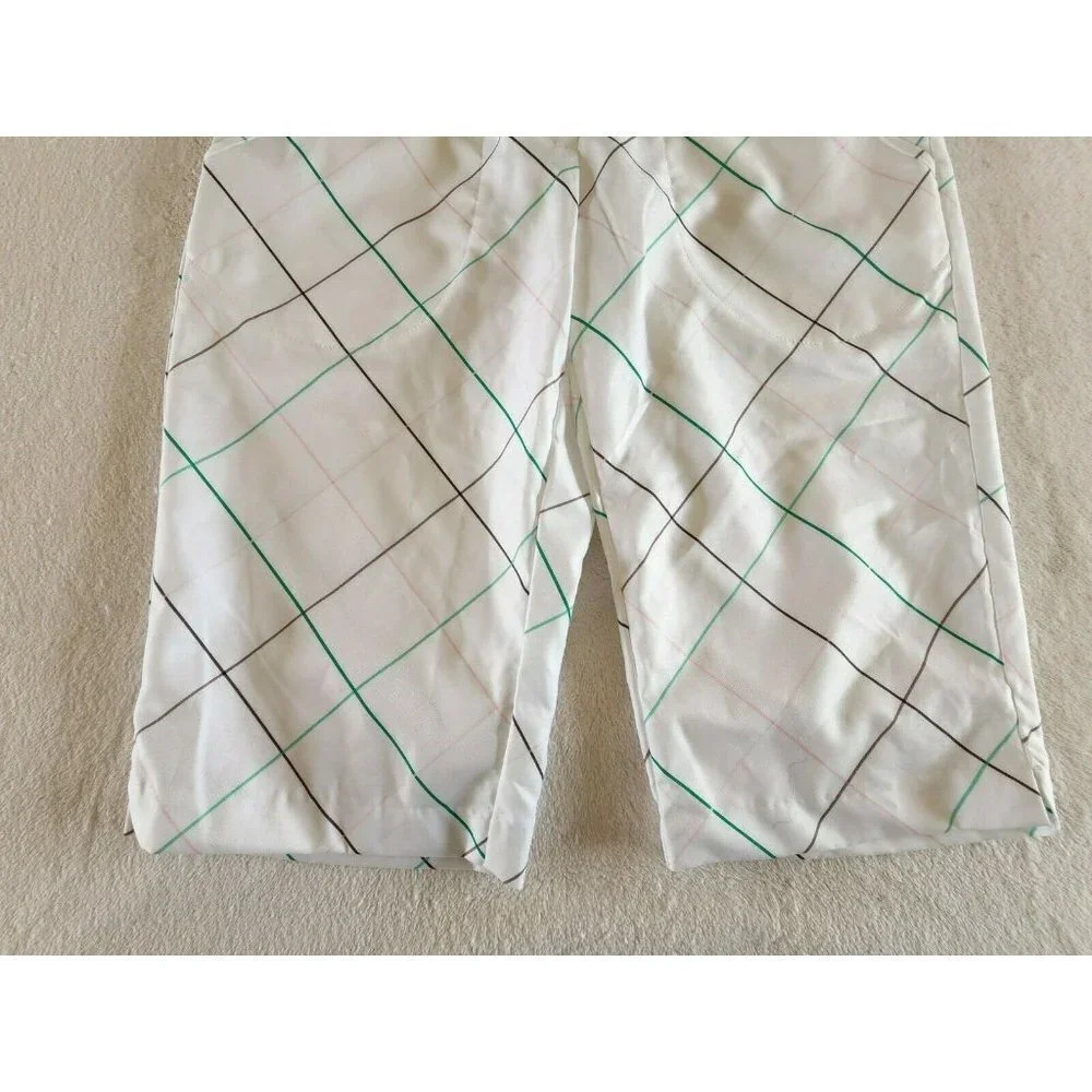 Nike Womens Golf Shorts Size 2 White Bermuda - Picture 6 of 6